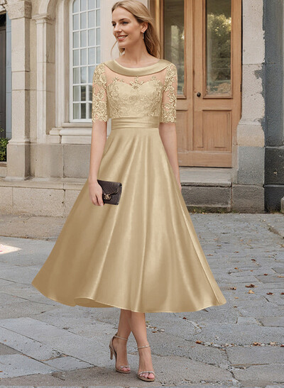 Illusion Neck Long Sleeves Chapel Train Chiffon(Non-Stretch) PROM DRESSES